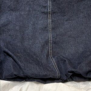 BUBBLE hem Denim skirt NWT JASON WU’s Dark Wash Denim Bubble Hem Skirt size 12